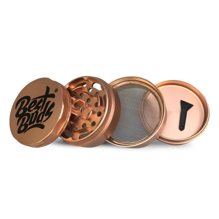 Best Buds Mighty Aluminium Grinder 4 Parts (60mm)
