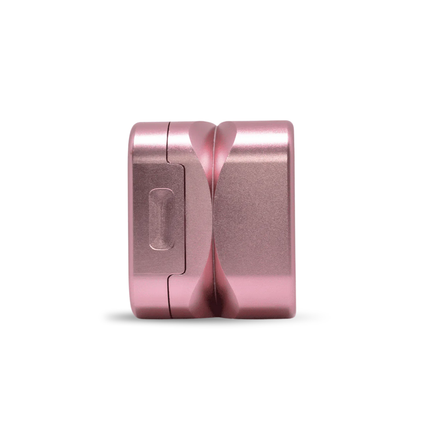 Krush Kube 3 Metallic Grinder - Black Noir/ Stone Grey/ Rose Gold