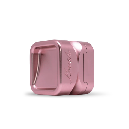 Krush Kube 3 Metallic Grinder - Black Noir/ Stone Grey/ Rose Gold