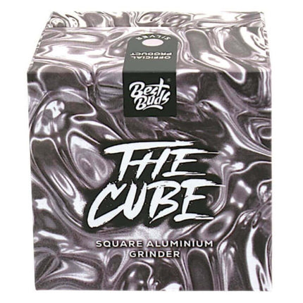 Best Buds "The Cube" Aluminium Grinder 4 Parts (50mm)