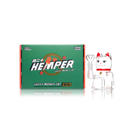 Hemper - Lucky Money Cat Bong 5''