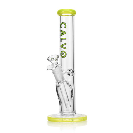Calvo Straight Tube Premium Green Bong