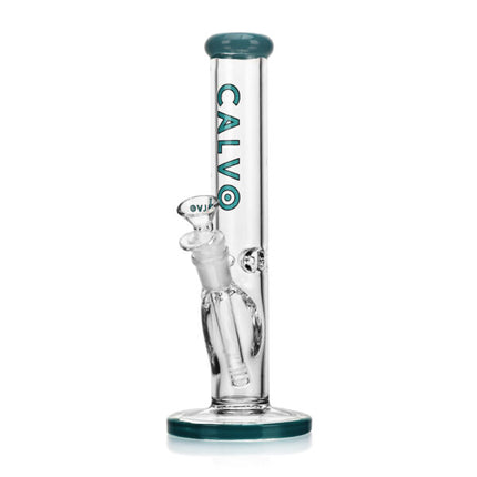 Calvo Straight Tube Premium Blue Bong