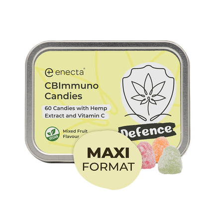Enecta- CBImmuno Candies with Organic Hemp Extract (60pcs)