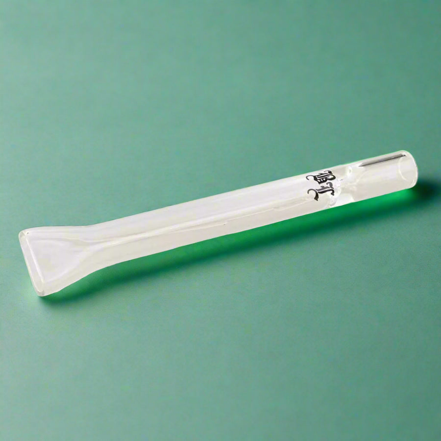 Black Leaf Glass One-Hitter Pipe