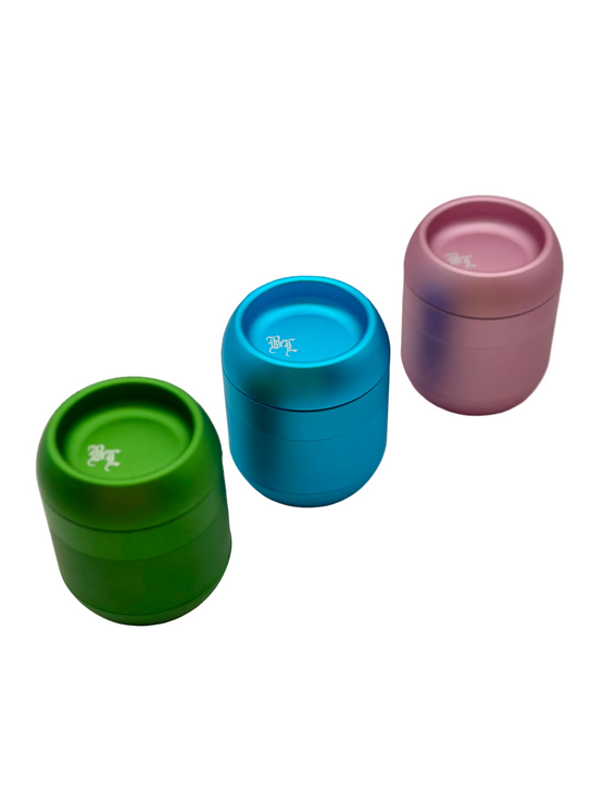 BARREL Aluminium Grinder 4-part by Black Leaf