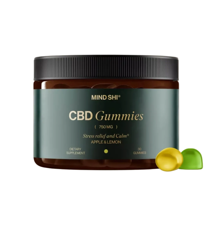 CBD Gummies 750 mg Apple & Lemon - 30 gummies