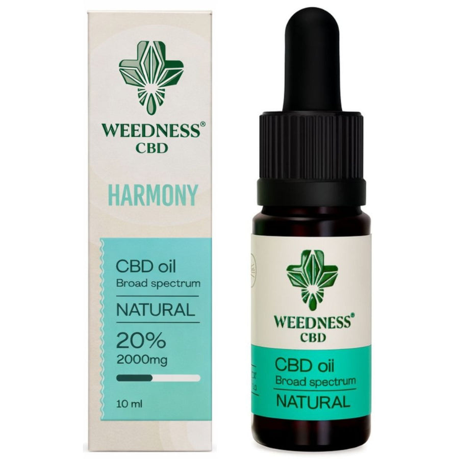 Weedness Natural CBD Oil 20% (2000mg) 10ml