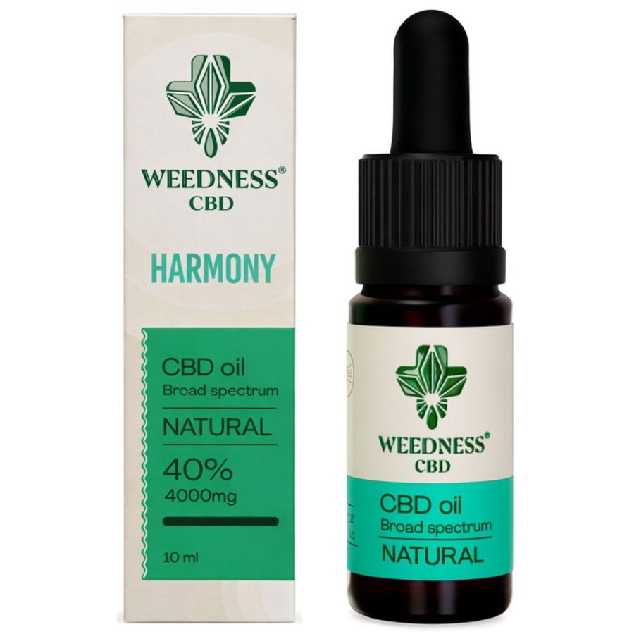 Weedness Natural CBD Oil 40% (4000mg) 10ml