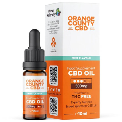 Orange County CBD Oil Mint 500mg 10ml