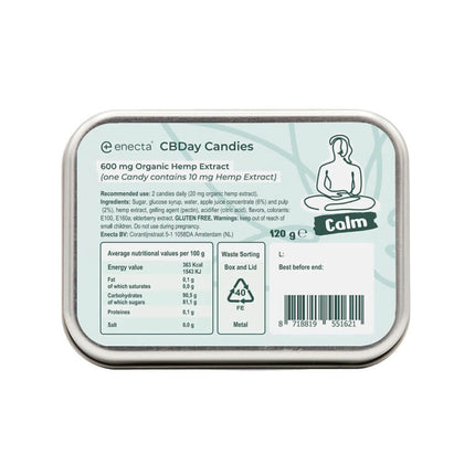 CBDay "Calm" Organic Hemp Extract Candies