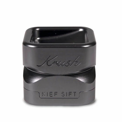 Krush Kube 3 Metallic Grinder - Black Noir/ Stone Grey/ Rose Gold