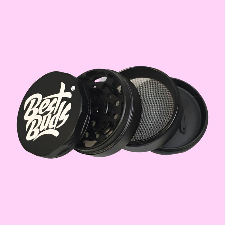 Best Buds Mighty Aluminium Grinder 4 Parts (60mm)