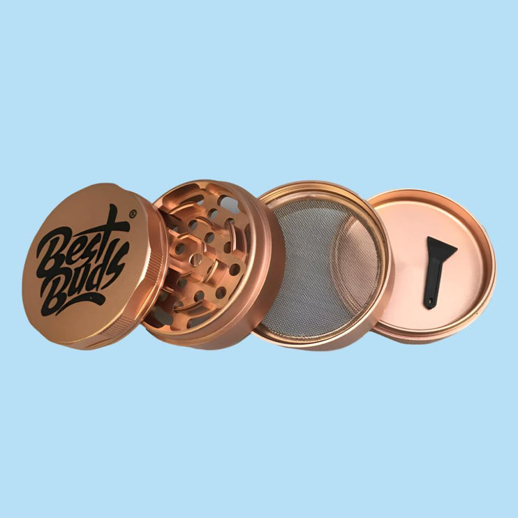 Best Buds Mighty Aluminium Grinder 4 Parts (60mm)