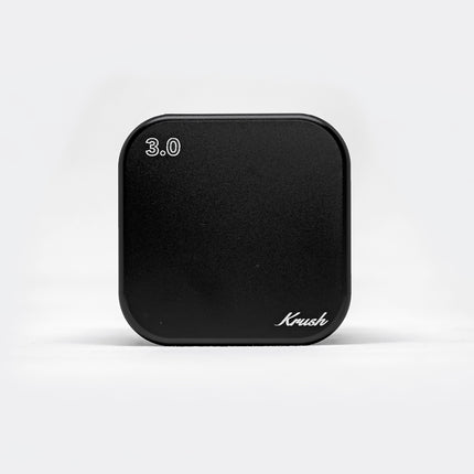 Krush Kube 3 Metallic Grinder - Black Noir/ Stone Grey/ Rose Gold