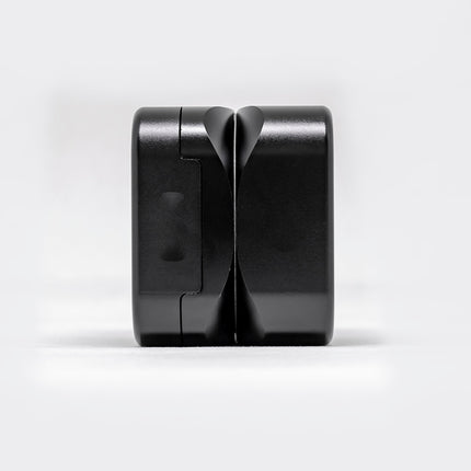 Krush Kube 3 Metallic Grinder - Black Noir/ Stone Grey/ Rose Gold