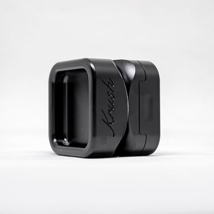 Krush Kube 3 Metallic Grinder - Black Noir/ Stone Grey/ Rose Gold