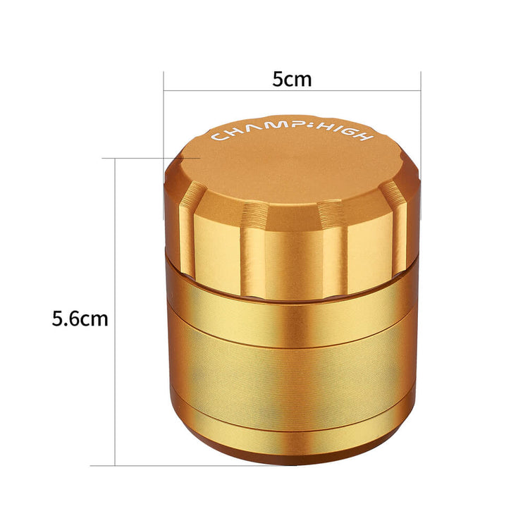 Champ High 4 piece Aluminium Grinder (50mm)