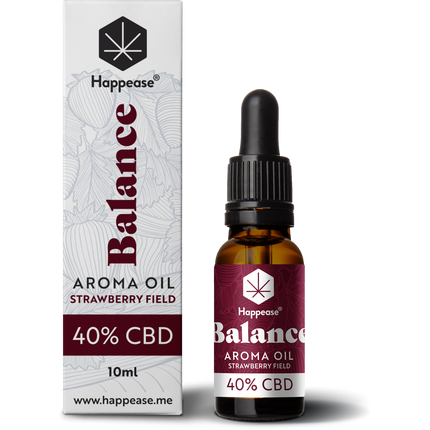 Happease Balance CBD Oil Strawberry Field (2000mg/4000mg)