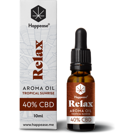 Happease Relax CBD Oil Tropical Sunrise (2000mg/4000mg)