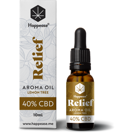 Happease Relief CBD Oil Lemon Tree (2000mg/4000mg)