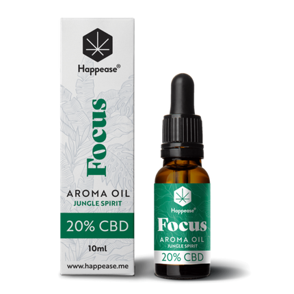 Happease Focus CBD Oil Jungle Spirit (2000mg/4000mg)
