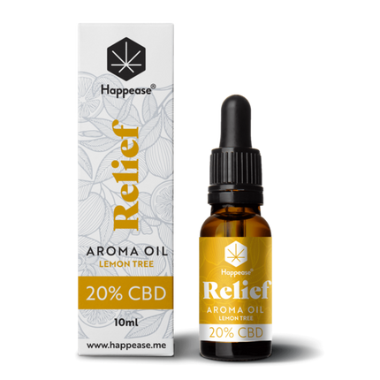 Happease Relief CBD Oil Lemon Tree (2000mg/4000mg)
