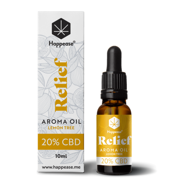 Happease Relief CBD Oil Lemon Tree (2000mg/4000mg)